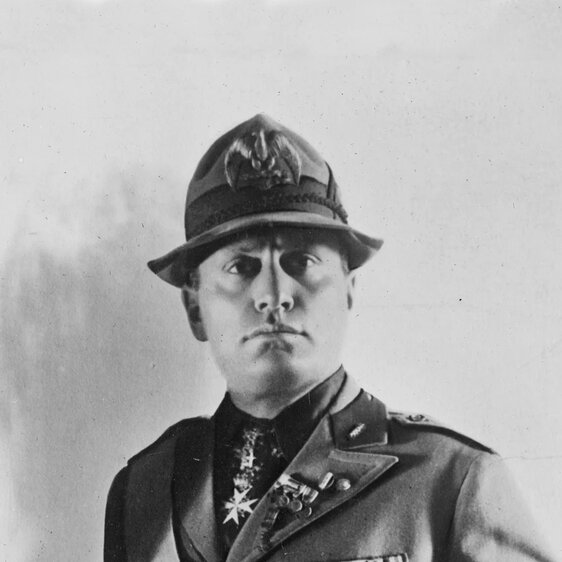 Der faschistische Diktator Benito Mussolini hatte ein ambivalentes Verhältnis zur Schweiz.