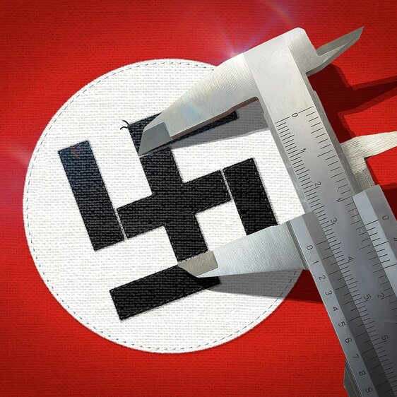 War überzeugter Unterstützer des NS-Regimes: Werkzeugmacher Adolf Walter. Illustration von Marco Heer.