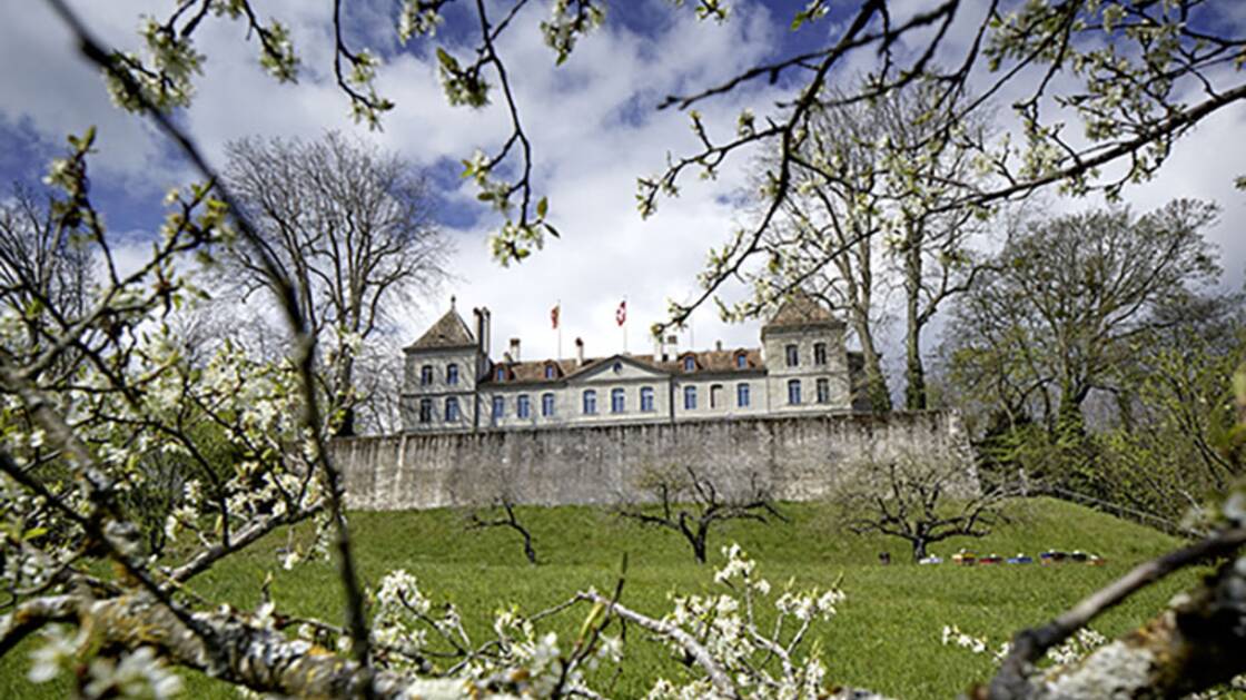 Spring at the Château de Prangins | © ©Musée national suisse
