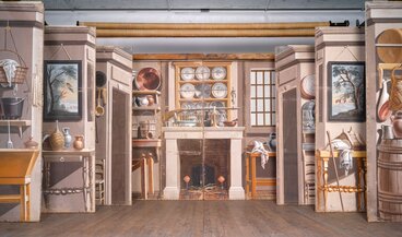 Décors de théâtre du château d’Hauteville | © © Musée national suisse