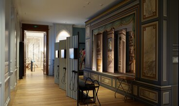 Un théâtre au Château - Décors de théâtre du château d’Hauteville | © © Musée national suisse