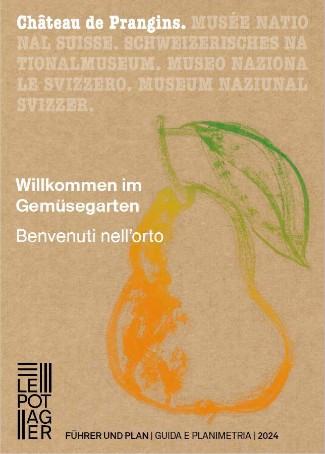 Führer und Plan des Gemüsegartens Deutsch/Italienisch | © © Musée national suisse