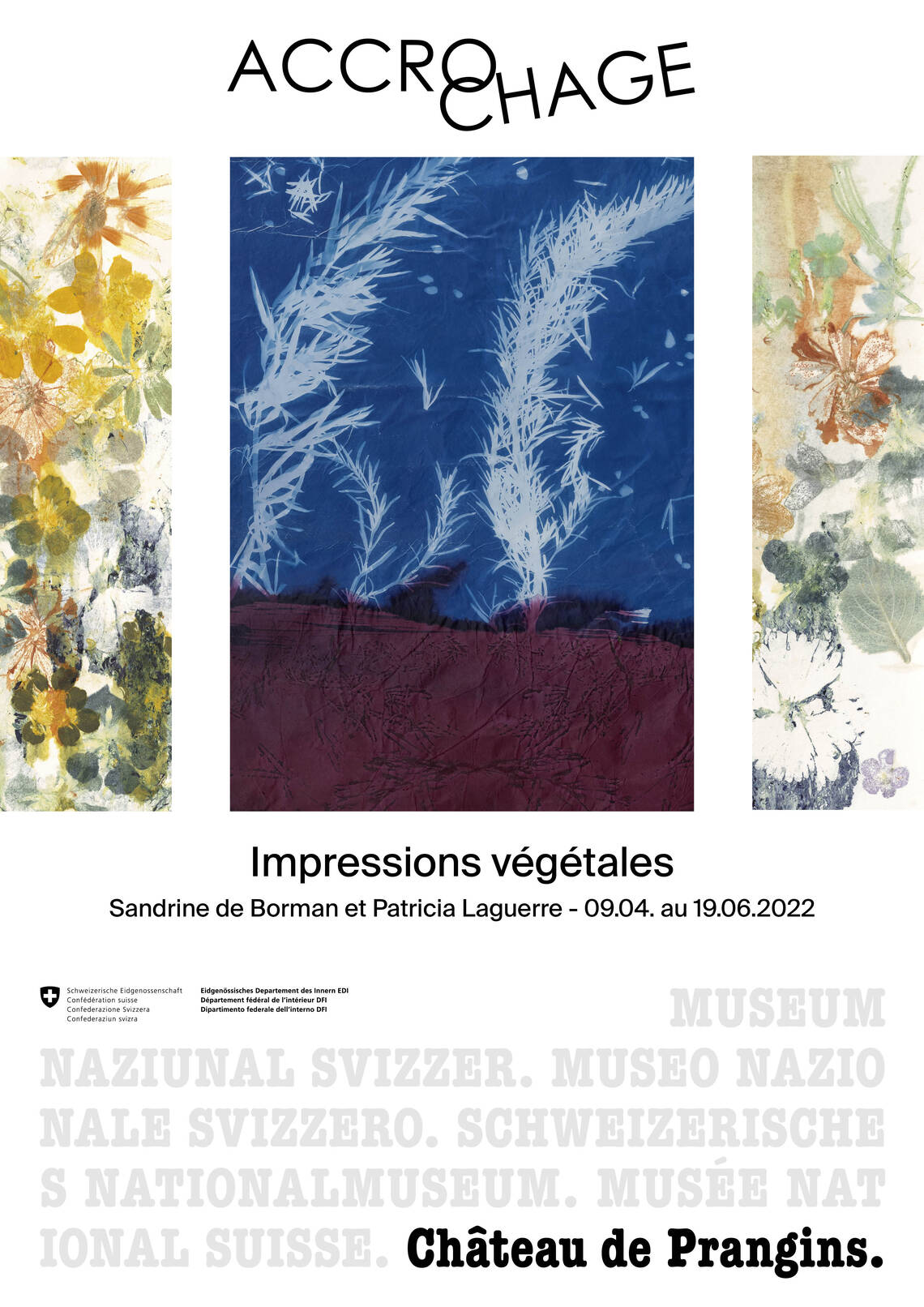 Affiche Accrochage - Impressions végétales | © ©Musée national suisse