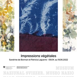 Affiche Accrochage - Impressions végétales | © ©Musée national suisse