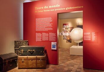 Immagini della mostra Viaggi intorno al mondo. Da Jules Verne ai primi globetrotter | © ©Museo nazionale svizzero