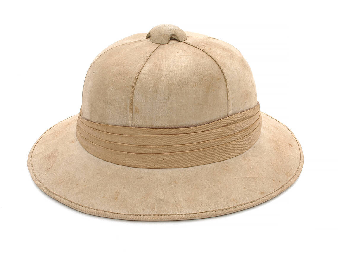 Casque colonial | © © Musée d'ethnographie de Genève