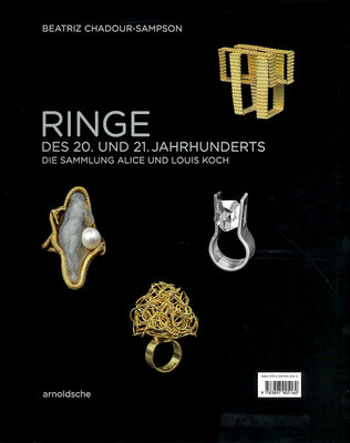 Page de couverture de la publication "Anneaux des 20e et 21e siècles